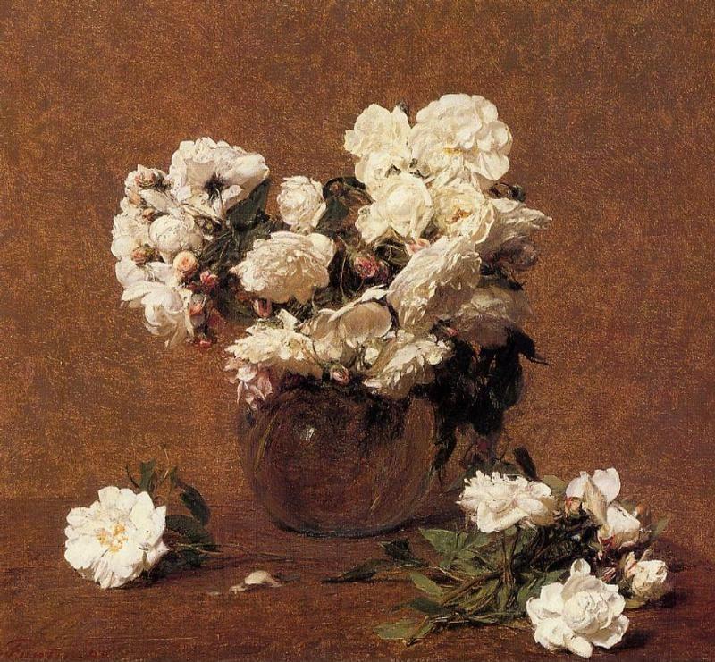Henri Fantin-Latour Roses Aime Vieberg